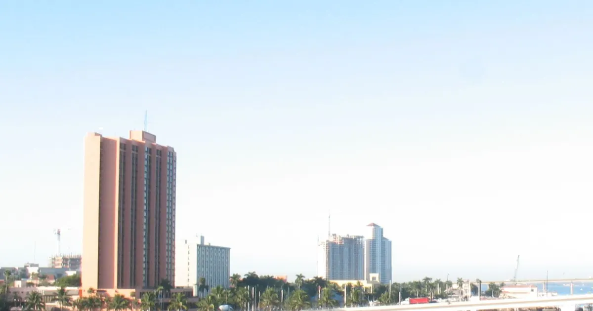 Fort Myers skyline in Fort Myers, Florida