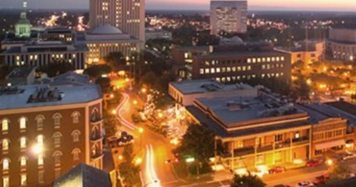 Tallahassee skyline in Tallahassee, Florida