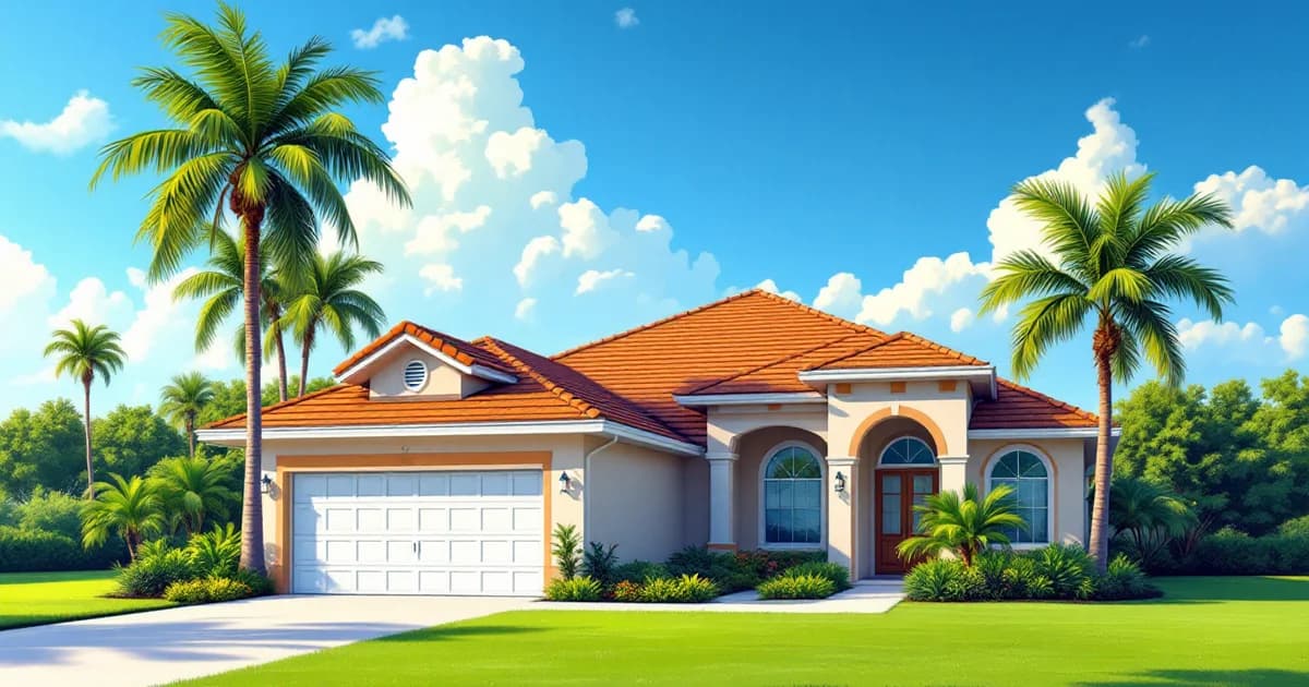Generated suburban Florida local-context fallback visual for uncovered city pages