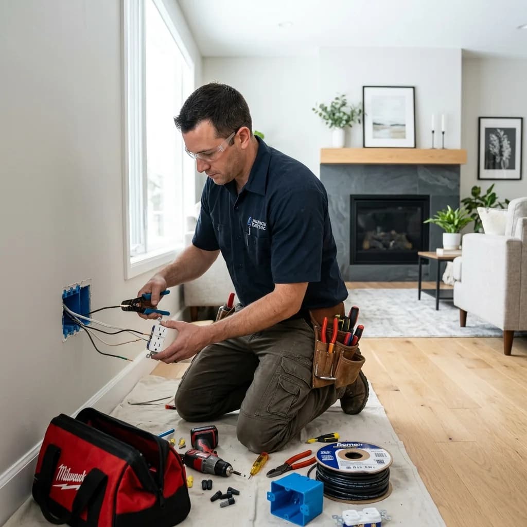 Electrical work request support in Port St Lucie, FL - HALOFIX Heroes
