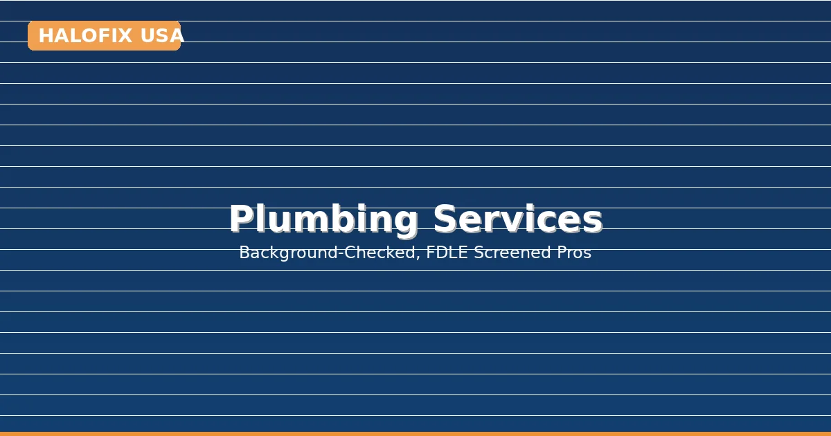 Expert plumbing solutions for East Milton residents — trusted, vetted Heroes by HALOFIX USA