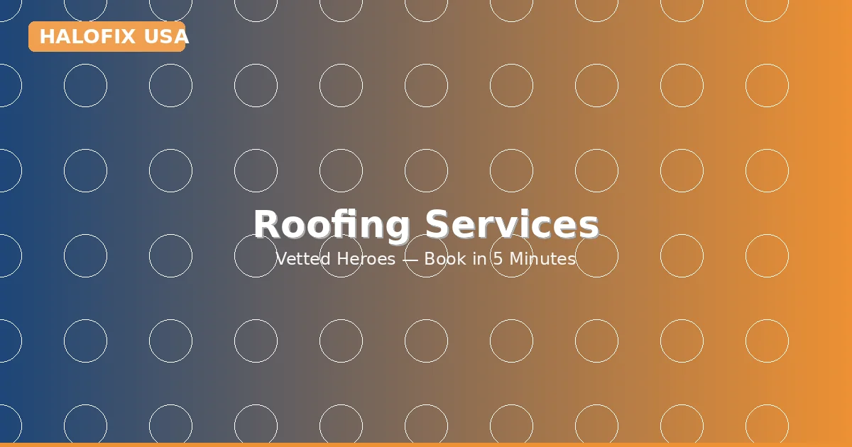 Licensed Florida roofing contractor serving Panama City Beach — hurricane-ready by HALOFIX